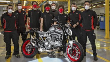 Ducati Inizia La Produzione Del Nuovo Monster Arriva Ad Aprile