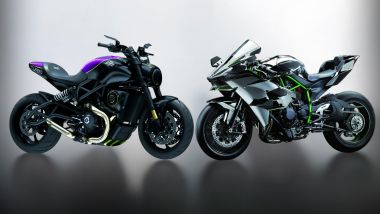 Langen Ls Turbo Vs Kawa Ninja H R Sfida Tra Le Moto Pi Potenti