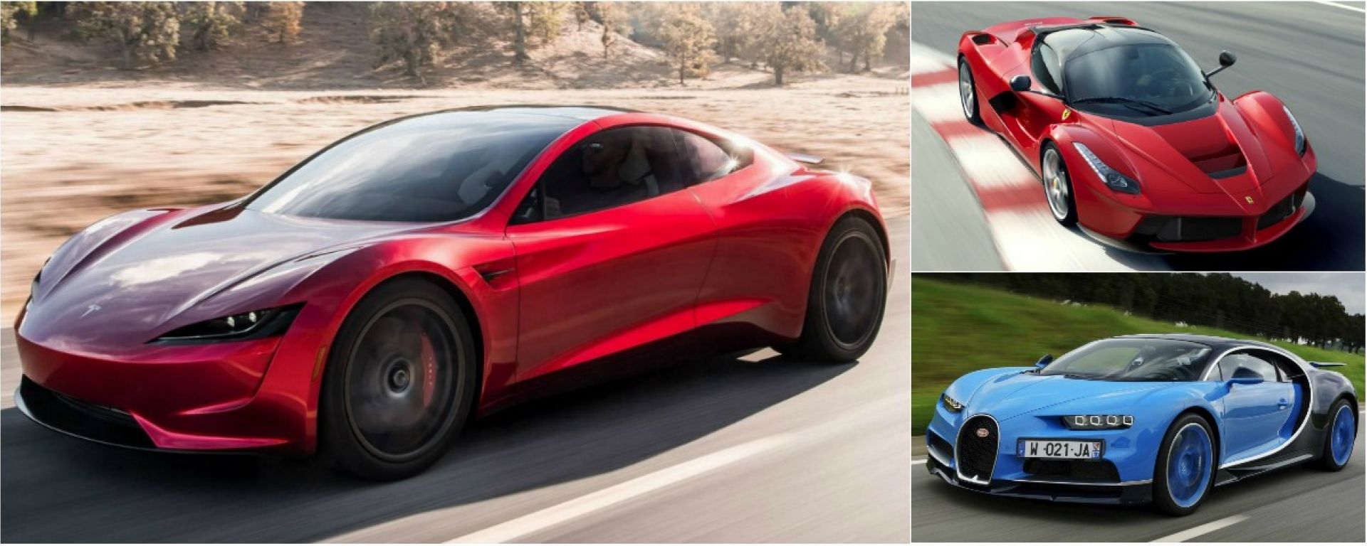 Tesla Roadster 2020 vs Lamborghini, Ferrari & C: drag race ...