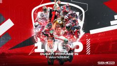Superbike, Ducati nella leggenda: 1000 podi con 52 piloti