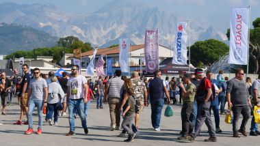 4x4Fest Carrara 2022: il pubblico numeroso nella cornice delle Alpi Apuane