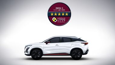 5 stelle ASEAN NCAP per Omoda 5 dopo il top score agli EuroNCAP