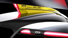 Nuova 777 hypercar: il teaser della supersportiva Dallara