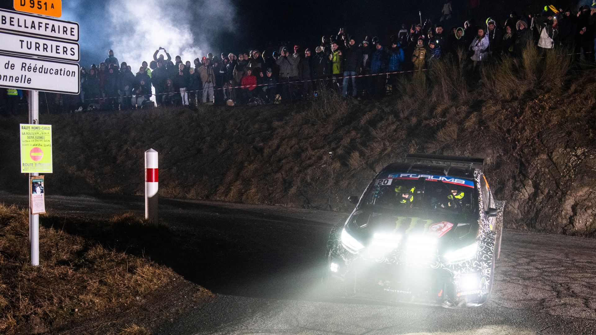 Rallye Monte Carlo: Solberg penalizzato per un drift al tornante del Loews (VIDEO)