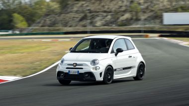 Abarth 595 Competizione, la prova in pista