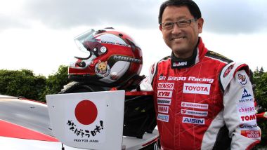 Akio Toyoda è anche un appassionato ''gentleman driver''