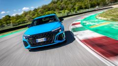 Test Audi RS3 2022: la prova in pista al Mugello
