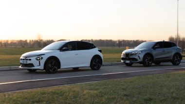 Al volante di Alfa Romeo Juinior e Lancia Ypsilon