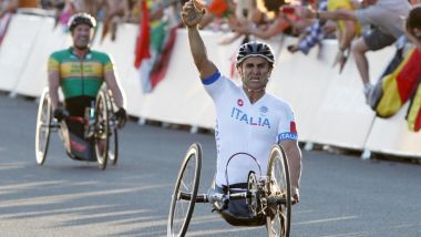 Alex Zanardi vince il suo secondo oro paralimpico ai Giochi di Londra 2012