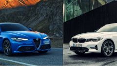 Alfa Romeo Giulia vs BMW Serie 3 2019: il confronto