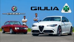 Video Youtube: Giulia Quadrifoglio vs Alfa Romeo GTV