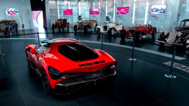 Alfa Romeo 33 Stradale: l'esemplare consegnato al Museo della casa italiana ad Arese (MI)