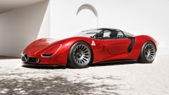 Rendering e come è fatta Alfa Romeo 33 Stradale Visione