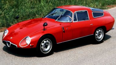 Alfa Romeo Giulia TZ: una delle fonti d'ispirazione per Masonero-Romanos