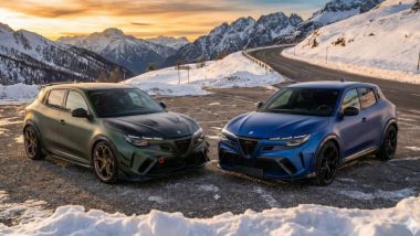 Alfa Romeo Junior GTA Resto ModGT: i rendering realistici del baby-SUV anche in veste GTAm