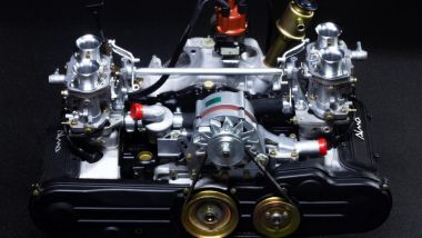 Alfa Romeo Sprint restomod by Alma Engineering, il motore boxer