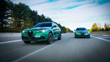Alfa Romeo Stelvio e Giulia Quadrifoglio