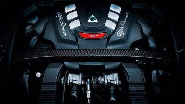 Alfa Romeo Stelvio Quadrifoglio: il motore