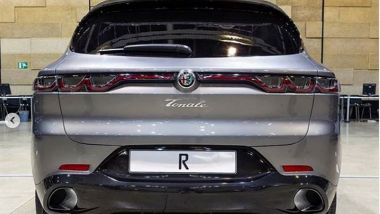 Alfa Romeo Tonale: il posteriore