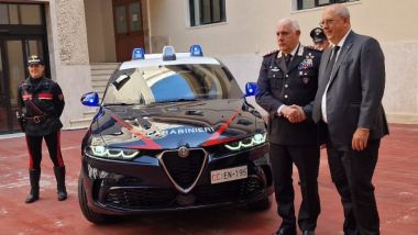 Alfa Romeo Tonale per l'Arma dei Carabinieri, la cerimonia della consegna