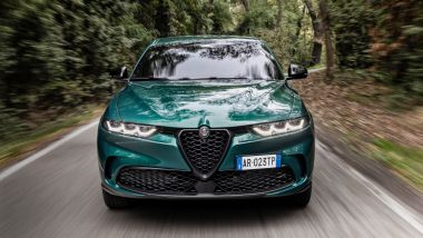 Alfa Romeo Tonale Plug-in Hybrid Q4, un momento del test