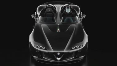 Alfa Romeo USD Barchetta, il frontale