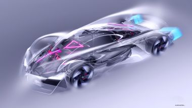 Alpine Alpenglow Hy6 ha un'aerodinamica da auto da corsa