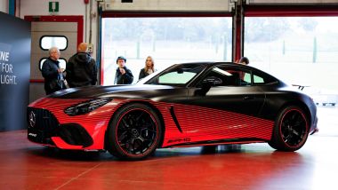 AMG GT nei box del Mugello