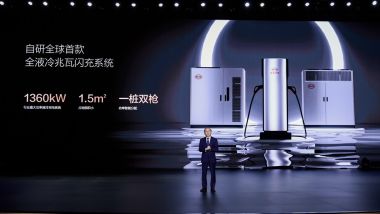 Anche BYD ha la sua rete di ricarica. Da 1 MW