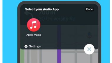 Apple Music (iOS) disponibile su Waze