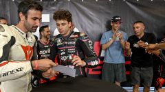Aprilia Pro Experience: il test della RSV4 con Bezzecchi e Biaggi