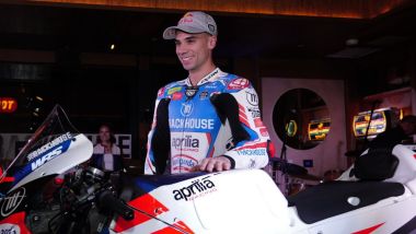 Aprilia Trackhouse Racing MotoGP launch 2024 - Miguel Oliveira
