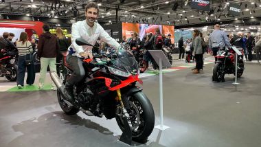 Aprilia Tuono V4 a EICMA 2024