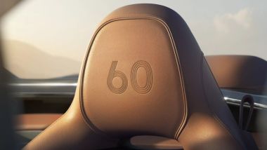 Aston Martin: poggiatesta con ricamo celebrativo per i 60 anni delle versioni Volante