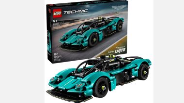 Aston Martin Valkyrie Lego Technic: 707 pezzi (foto: Lego.com)