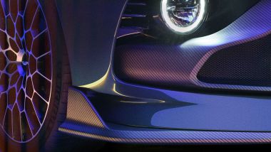 Aston Martin Valour, l'aerodinamica anteriore