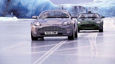 Aston Martin Vanquish quando recitava in ''007 - Die Another Day'' (2002)