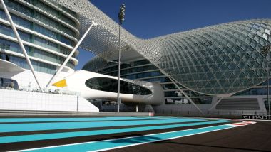 Atmosfera del circuito di Yas Marina, Abu Dhabi
