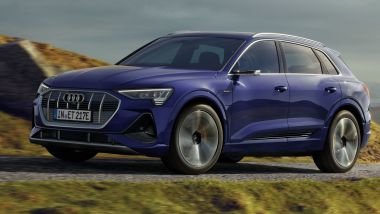 Audi 55 e-tron: aggiornamento software per incrementare l'autonomia