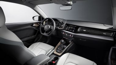 Audi A1, gli interni