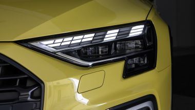 Audi A3 Allstreet, le luci anteriori