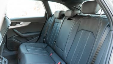 Audi A4 Avant 2019, il divanetto posteriore