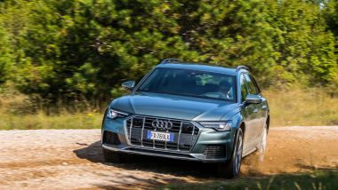 Audi A6 Allroad: si muove bene su sterrati e pietraie