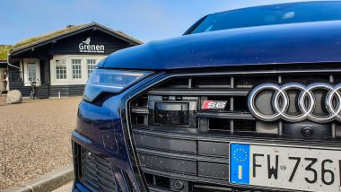 Audi A6 Avant: i sensori del cruise control adattivo