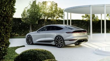 Audi A6 Concept: la berlina elettrica a Milano fino al 25 settembre