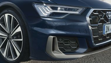 Audi A6 e A7 Sportback, le novità del MY24: le prese d'aria all'anteriore