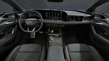 Audi A6 e-tron, gli interni