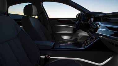 Audi A6 2019, gli interni