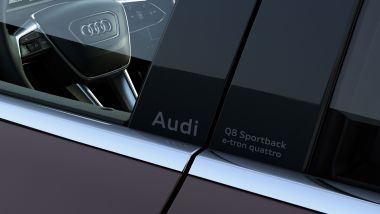 Audi, debutta il nuovo logo e la denominazione modello sul montante B