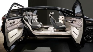 Audi e sostenibilità: gli interni della concept urbansphere
